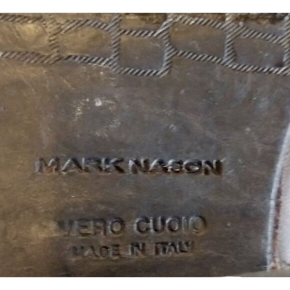 Mark Nason Rock Lives Western Embroidery Roses Distressed Leather Ankle Boot 9 - Picture 14 of 14